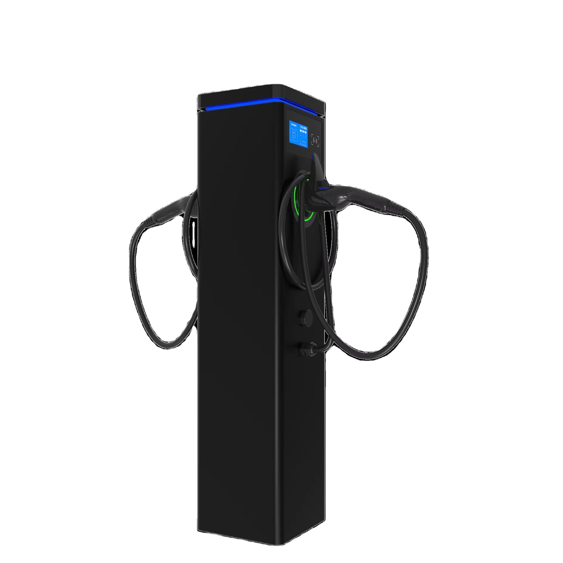 Wholesale EV Car Charging Station 22kw Charger Pile Double Commercial Shopping Mall Ac Ev Charger